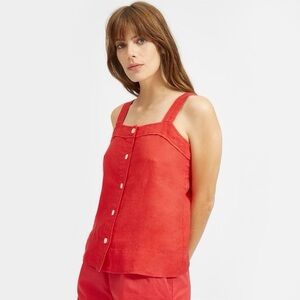 Everlane The Linen Picnic Top 00